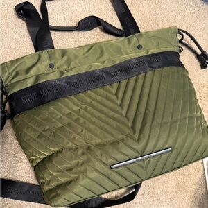 Steve Madden Olive Quilted Bag
